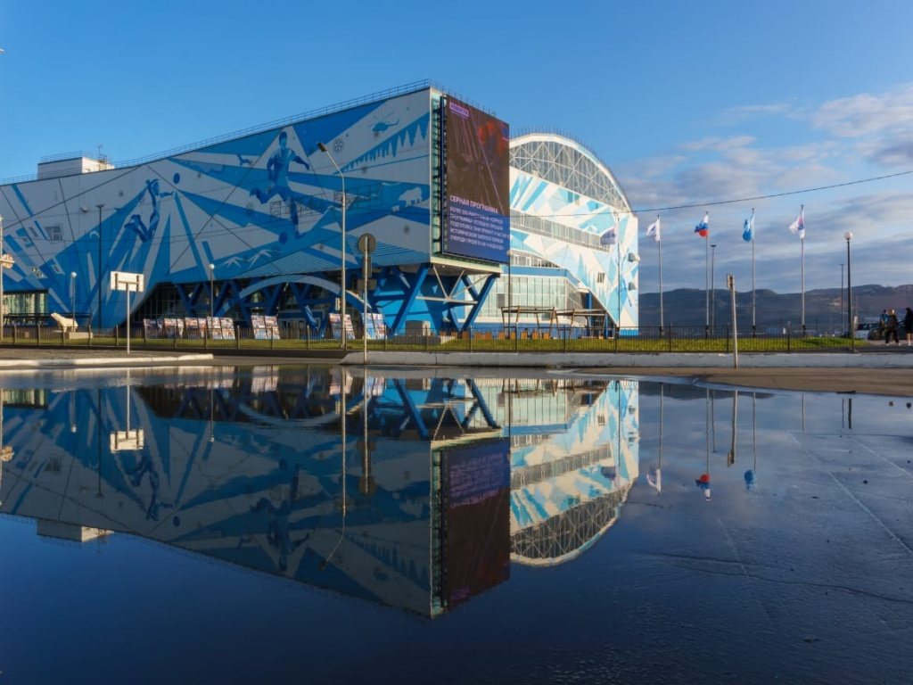 Спорткомплекс «Норильск» днём